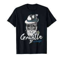 Grantln is Lifestyle Grantler Trachtenshirt Herren Trachten T-Shirt von Grantiger Bua aus Bayern.