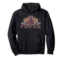 Freak Lady Crown Graphic Pullover Hoodie von Graphic Tee