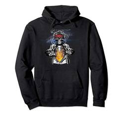 Skeleton With Bandana Coat Flame Graphic Pullover Hoodie von Graphic Tee