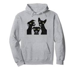 Black Cat Trio Grafik-T-Shirts für Herren, Damen, Jungen, Mädchen Pullover Hoodie von Graphic Tees Men Women Boys Girls