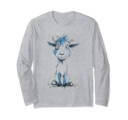 Goat Lover Grafik-T-Shirts für Herren, Damen, Jungen, Mädchen Langarmshirt von Graphic Tees Men Women Boys Girls