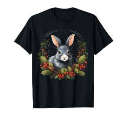 Kaninchen Weihnachten Grafik T-Shirts für Männer Frauen T-Shirt von Graphic Tees Men Women Boys Girls