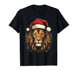 Löwe Weihnachten Grafik T-Shirts für Männer Frauen T-Shirt von Graphic Tees Men Women Boys Girls