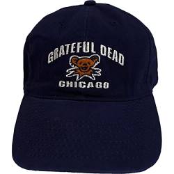 Grateful Dead Herren Chicago '95 Hut Baseballkappe, Navy, Einheitsgröße von Grateful Dead