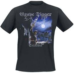 Grave Digger Excalibur Männer T-Shirt schwarz M von Grave Digger