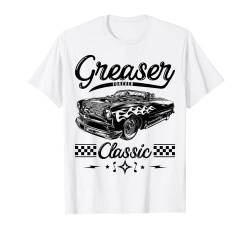 1950s Sock Hop Costume Retro 50s Vintage Rockabilly Greaser T-Shirt von Greaser Outfits For Women Men Retro Gifts Fifties