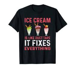Lustiges Eiscreme und Eisbecher Design Love Icecream T-Shirt von Great Ice Cream Lover Design For Summer