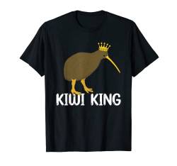 Toller Kiwi-King-Design Kiwis Vogel für Herren T-Shirt von Great Kiwi Bird Lover Designs Love New Zealand