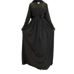 Greatfool Abaya Muslim Damen - gebetskleidung für Frauen - muslimische Kleider Damen - Hijab Kleid Abaya Jilbab - gebetskleid - L von Greatfool