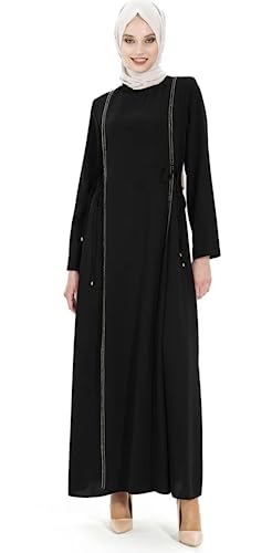 Greatfool Abaya Muslim Damen - gebetskleidung für Frauen - muslimische Kleider Damen - Hijab Kleid Abaya Jilbab - gebetskleid - islamische Kleidung Frauen (M) von Greatfool