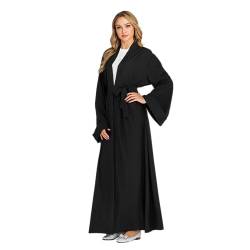 Greatfool Abaya Muslim Damen - gebetskleidung für Frauen - muslimische Kleider Damen - Hijab Kleid Abaya Jilbab - gebetskleid - islamische Kleidung Frauen - L von Greatfool
