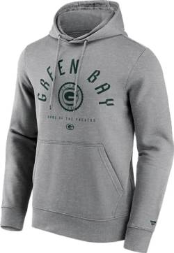 Green Bay Packers NFL Hoodie Sweatshirt Kapuzenpullover ** College Stamp ** grau (as3, Alpha, x_l, Regular, Regular) von Green Bay Packers