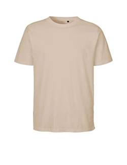 Green Cat Regular T-Shirt, 100% Bio-Baumwolle. Fairtrade, Oeko-Tex und Ecolabel Zertifiziert, Textilfarbe: Sand, Gr.: L von Green Cat