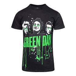 Green Day Herren T-Shirt Official Merchandise Sprenkeln Marke New von Green Day