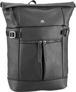 Greenburry Fanny  in Schwarz (21.7 Liter), Rucksack / Backpack von Greenburry