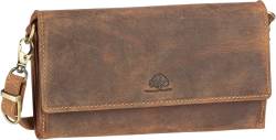 Greenburry Vintage 1552A Lady Wallet Bag RFID  in Braun (0.8 Liter), Umhängetasche von Greenburry