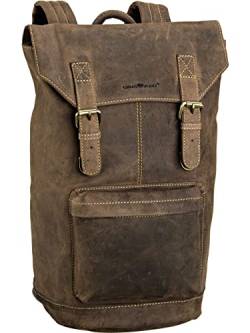 Greenburry Vintage Leder Rucksack antikbraun von Greenburry