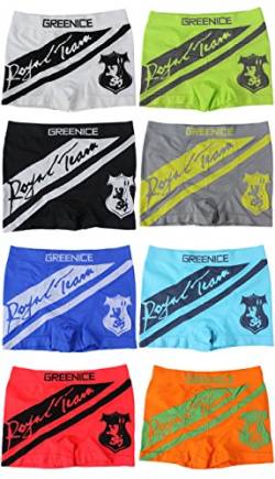 6 Stück Kinder Jungen Boxershorts Größe 80-164 (134-146) von Greenice