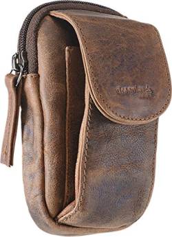 Greenland Nature Montana Gürteltasche Leder 9 cm Handyfach von Greenland