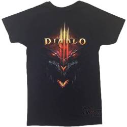 Diablo Iii 3 Game Cover Gamer Adult Tshirt Black Black XXL von Greg