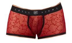 Gregg Homme Boxer Pant Starr in rot Größe M von Gregg Homme