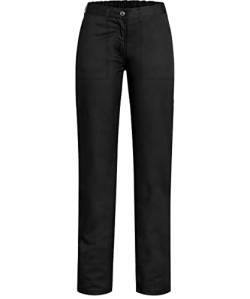 Greiff Gastro Moda Damen Cuisine Basic Hose Regular Fit Schwarz Modell 5313 Größe 40 von Greiff