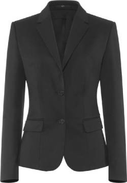 Greiff Größe 38 Corporate Wear Basic Damen Blazer Comfort Fit Anthrazit Modell 1432 von Greiff