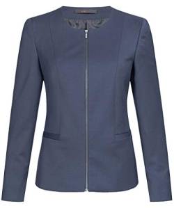 Greiff Größe 42 Corporate Wear Modern with 37.5 Damen Blazer Regular Fit Dunkelblau Modell 1429 2820 von Greiff