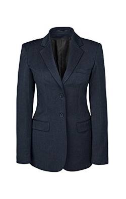 Greiff Größe 44 Corporate Wear Basic Damen Blazer Comfort Fit Marine Modell 1414 von Greiff