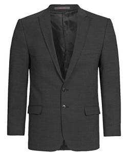 Greiff Größe 60 Corporate Wear Modern Herren Sakko Regular Fit Schwarz Modell 1125 von Greiff