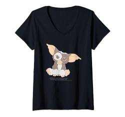 Damen Gremlins Gizmo Pocket T-Shirt mit V-Ausschnitt von Gremlins