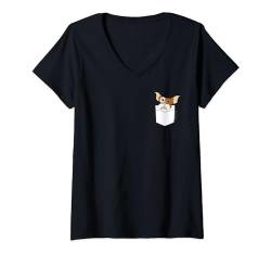 Gremlins Gizmo Pocket Out T-Shirt mit V-Ausschnitt von Gremlins