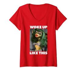 Gremlins Morning Monster T-Shirt mit V-Ausschnitt von Gremlins