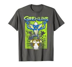 Gremlins Stripe and Gizmo Be Afraid T-Shirt von Gremlins