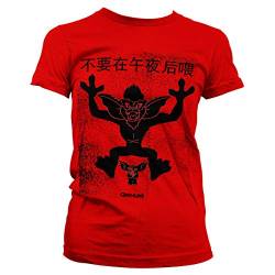 Gremlins - T-Shirt Chinese Gremlins Poster Femme Tee L - Hybris - Rouge von Gremlins