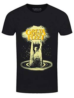 Greta Van Fleet Herren T-Shirt Cinematic Lights schwarz von Greta Van Fleet