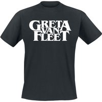 Greta Van Fleet T-Shirt - Logo - L bis 5XL - für Männer - Größe XL - schwarz  - Lizenziertes Merchandise! von Greta Van Fleet