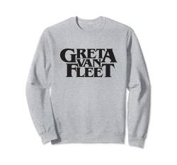 Offizielles Greta Van Fleet schwarzes Logo Sweatshirt von Greta Van Fleet