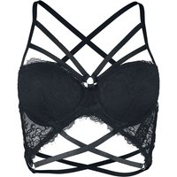 Grey Velvet BH - Bra - S bis XXL - für Damen - Größe L - schwarz von Grey Velvet