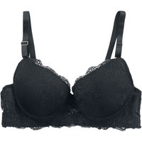 Grey Velvet BH - Spitzen Bra - S bis XXL - für Damen - Größe M - schwarz von Grey Velvet