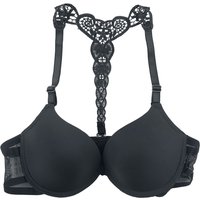 Grey Velvet BH - Spitzen Bra - XS bis M - für Damen - Größe XS - schwarz von Grey Velvet