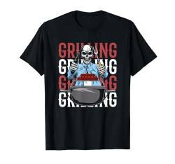Bbq Grill Grillmeister - Grillparty Fleisch Griller Grillen T-Shirt von Grillen Geschenke & Ideen