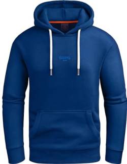 Grin&Bear Hoodie Herren Hoodie Sweatshirt GEC707 Blau XXL von Grin&Bear