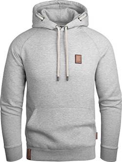 Grin&Bear Hoodie Herren Sweatshirt GEC484 Grau Meliert XXL von Grin&Bear