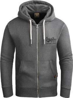 Grin&Bear Hoodie Herren Sweatshirt GEC603 Anthrazit L von Grin&Bear