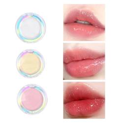 Moisturizing jelly Color Changing Lip Gloss Lip Glow Oil, Nutritious Clear Lip Mask Nourishing Lip Balm High-Shine Lip Gloss Lip Stick Lip Care Longlasting for Women Girls Dry Lip (color 01#) von Grindrom