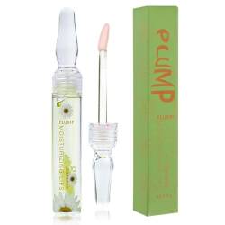 Tinted Lip Oil Gloss, Plumping Hydrating Stay Glossy 24 Hour Lipgloss, Moisturizing Shine Lip Gloss, Non-Stick Non-Drying Long Lasting Clear Tint Lipstick for Women, Reduce Lip Wrinkle (green) von Grindrom