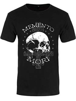 Herren Premium-T-Shirt Memento Mori schwarz von Grindstore