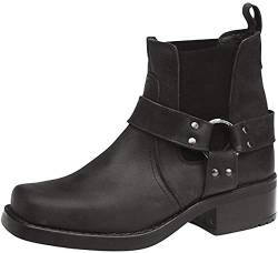 Gringos , Herren Stiefel Schwarz schwarz, Schwarz - schwarz - Größe: 39.5 von Gringos