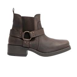 Gringos Herren Harley Harness Leder Stiefeletten (45 EU / 11 UK) (Braun) von Gringos